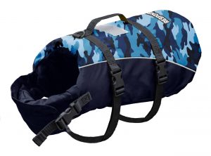 DOG JACKET - OCEAN CAMO