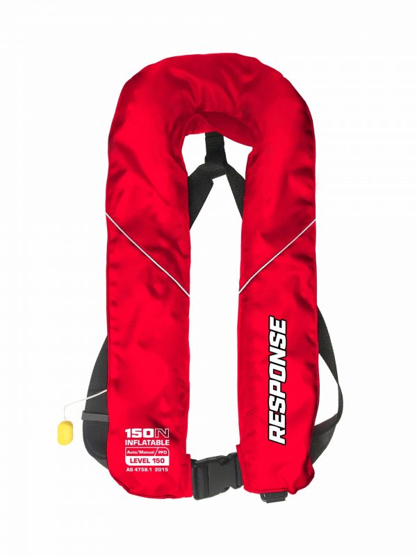 INFLATABLE JACKETS  - LEVEL 150 AUTO/MANUAL ALL RED