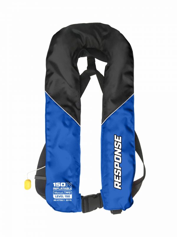 INFLATABLE JACKETS  - LEVEL 150 MANUAL BLUE