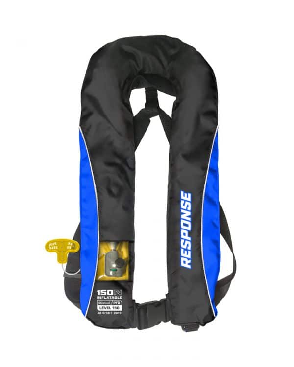 INFLATABLE JACKETS  - LEVEL 150 MANUAL BLUE